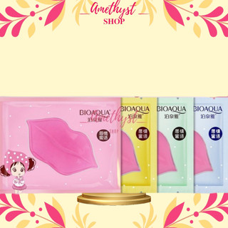 COMBO 50 Miếng Mặt Nạ Môi Bioaqua Moisturizing Lip Mask Dưỡng Ẩm Và Làm Mềm Môi