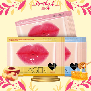 LẺ 1 Miếng Mặt Nạ Môi Images Collagen Lips Moist Mask