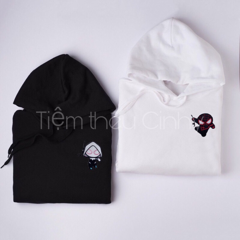 Áo Hoddie  SPIDERMAN SPIDERWOMAN , Áo Hoddie đôi Nam Nữ , Áo hoddie Unisex