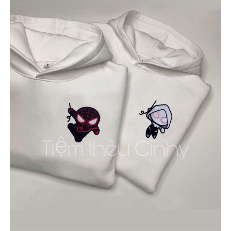 Áo Hoddie  SPIDERMAN SPIDERWOMAN , Áo Hoddie đôi Nam Nữ , Áo hoddie Unisex