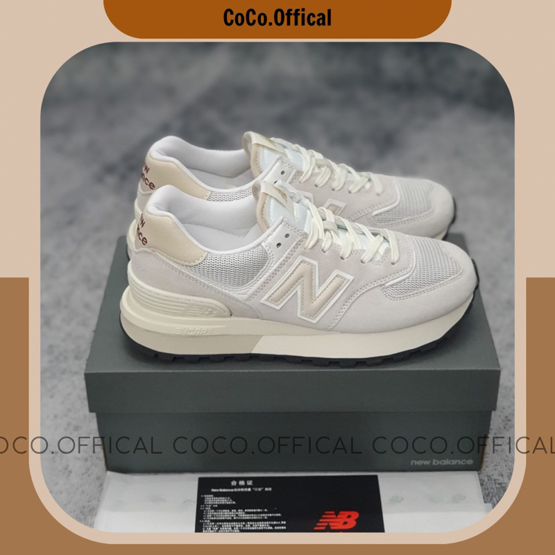 Giày New.Blance 574 Legacy White Lai Au Nam Nữ