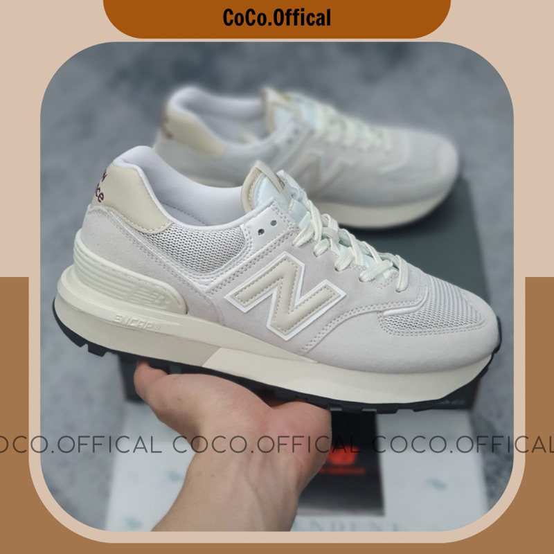 Giày New.Blance 574 Legacy White Lai Au Nam Nữ