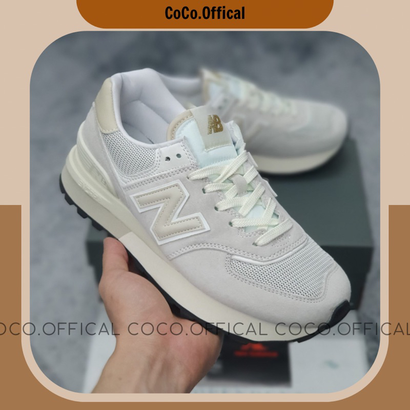 Giày New.Blance 574 Legacy White Lai Au Nam Nữ