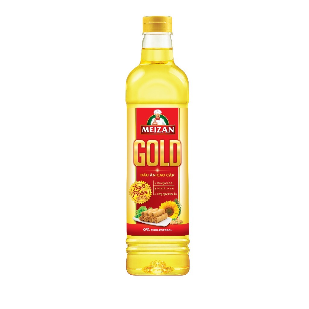 Dầu ăn meizan gold cao cấp chai 1lít