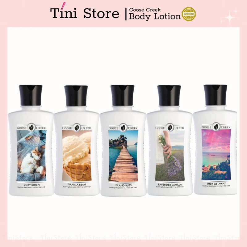 Sữa dưỡng thể Body Lotion Goose Creek Bill USA Hương nước hoa dưỡng ẩm sâu