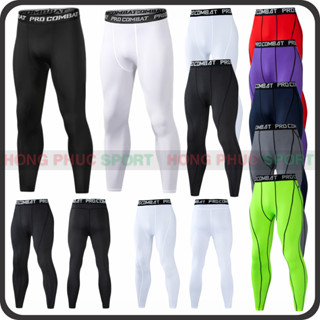 Quần giữ nhiệt combat pro legging tập gym nam dáng dài hàng cao cấp