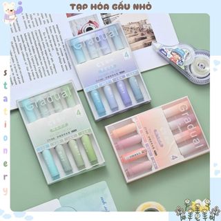  SET 4 Bút highlighter bút đánh dấu Gradual 