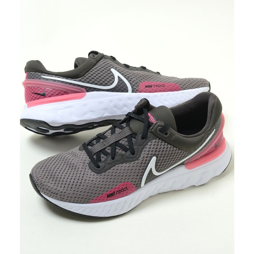 Giày NIKE REACT MILER - DD0490-200 - Hồng xám