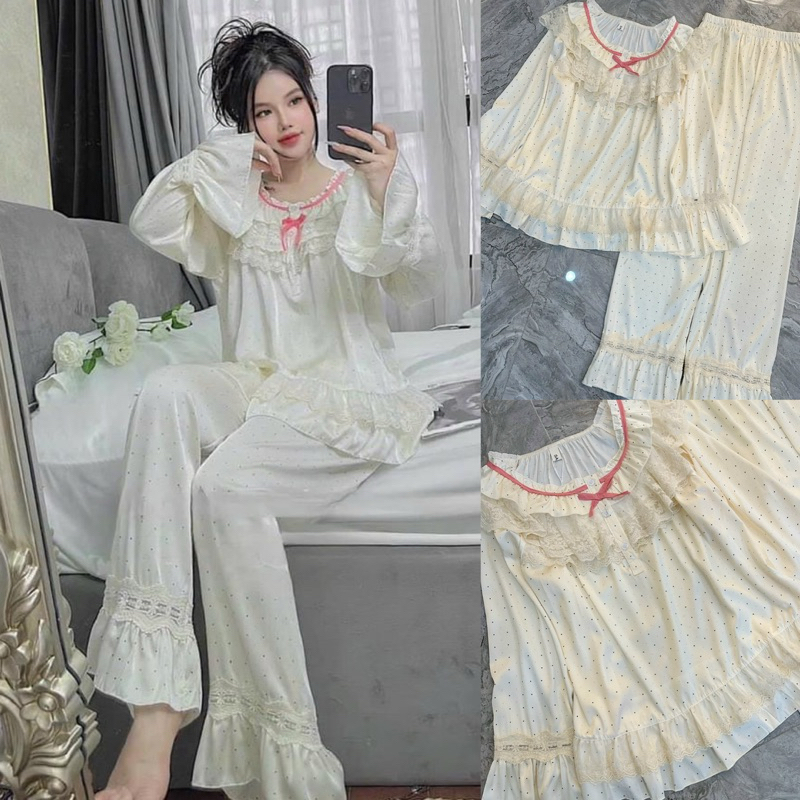 BỘ MẶC NHÀ TIỂU THƯ QUẢNG CHÂU XINH MÃ 2023-02