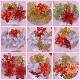 Sét phụ kiện trang trí lễ tết dùng làm tháp bia, nước ngọt, chậu hoa quả,  combo hoa trang trí, làm oản