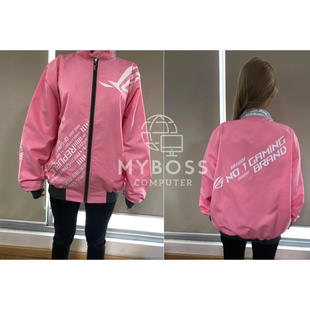 Áo Khoác ASUS ROG STRIX Hồng Phiên Bản Giới Hạn Chính Hãng - Size L