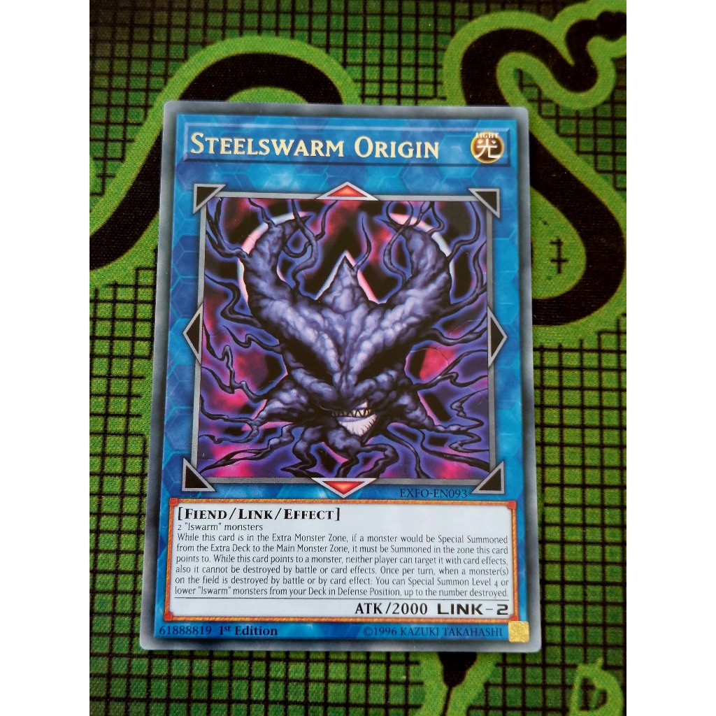 Thẻ Bài Mint90 Yugioh Link Steelswarm Origin - EXFO-EN093 - Rare