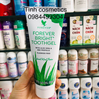 Mẫu mới,Kem đánh răng lô hội Mỹ, forever thảo dược, ngừa sâu răng, chắc khỏe 130g