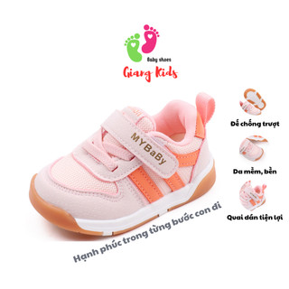 Giày thể thao bé trai bé gái cao cấp, giày thể thao cho bé siêu mềm nhẹ chống trơn trượt form nhỏ-Giangkids