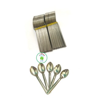 Set 50 - set 100 muỗng inox ăn hột vịt lộn (muỗng cà phê nhỏ - thìa cà phê nhỏ)