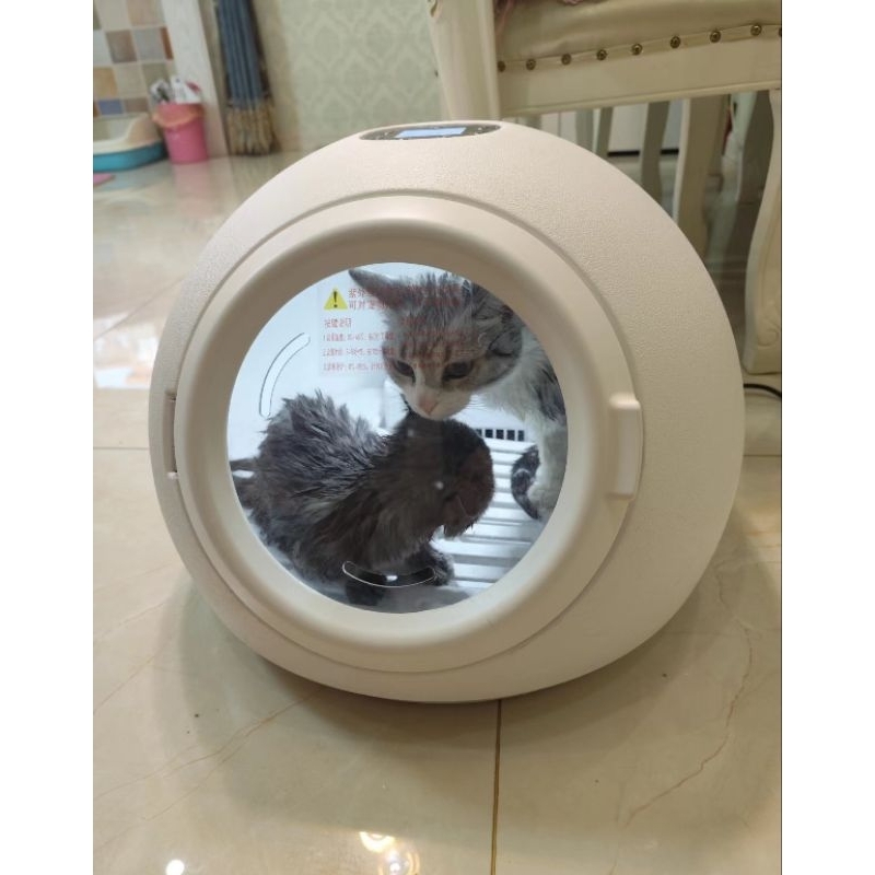 Lồng sấy mèo Petzhidi 55L UV khử khuẩn + hút lông
