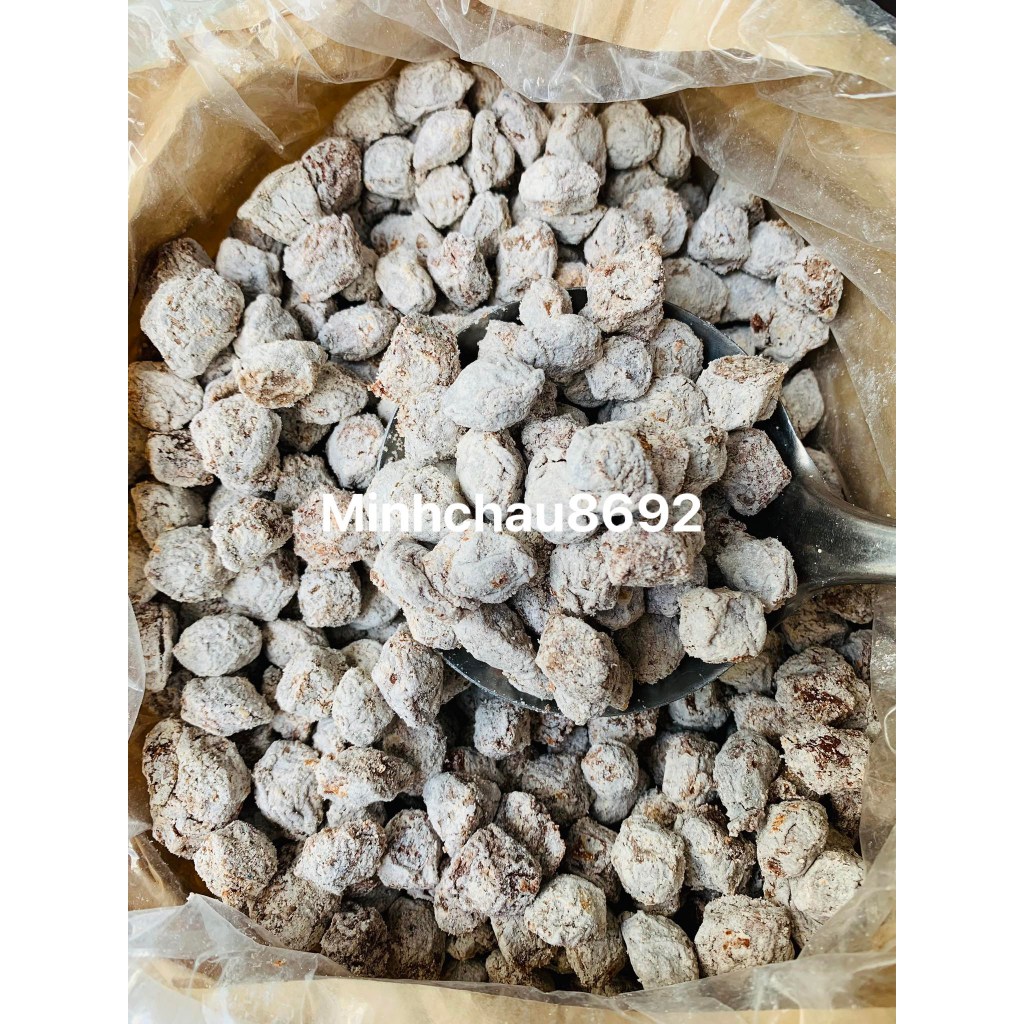 Ô mai mơ xí muội, ô mai mơ mặn ngọt - túi zip 500 gram