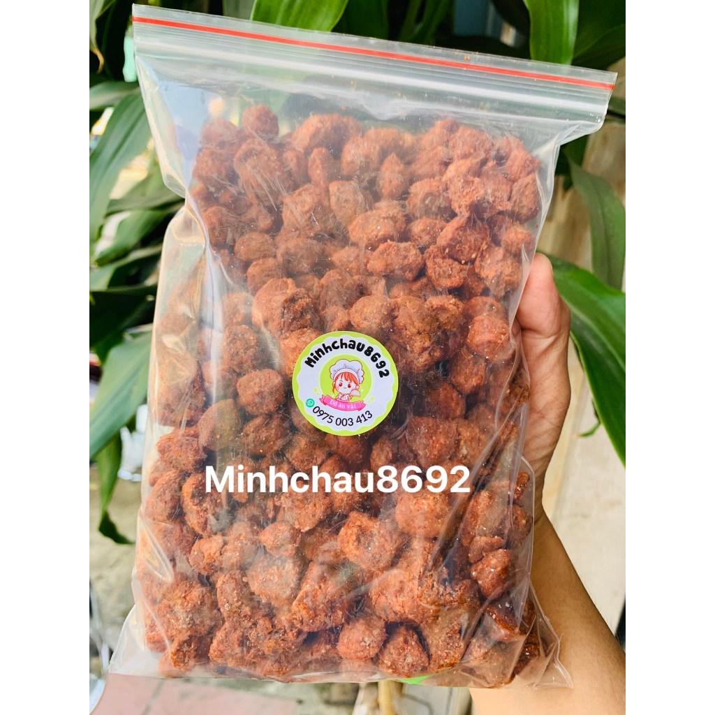 Ô mai mơ cay , ô mai mơ cay mặn ngọt - túi zip