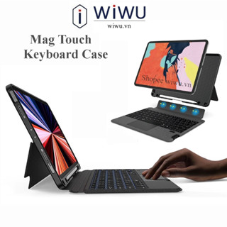 Bao da bàn phím WIWU Mag Touch Keyboard cho IPad Gen 9 / 10 , Pro 11 / 12.9 /13 inch / M3 / M2 , Air 4 /5/6 M2  A16 2025