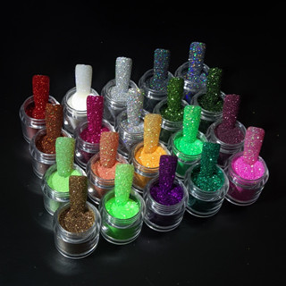 [ 20gr ] Kim tuyến nhũ rắc móng siêu sáng siêu mịn trang trí móng tay nail trộn bột trộn gel