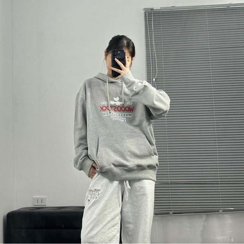 Áo hodie unisex xuất hàn xịn
