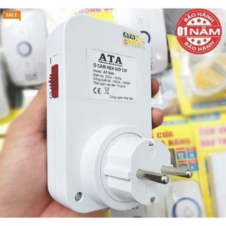 Ổ cắm hẹn giờ cơ ATA AT24A
