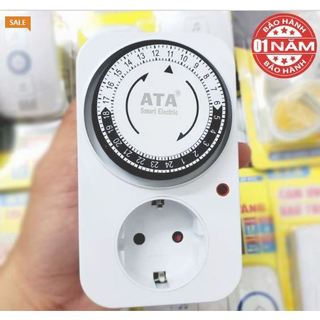 Ổ cắm hẹn giờ cơ ATA AT24A