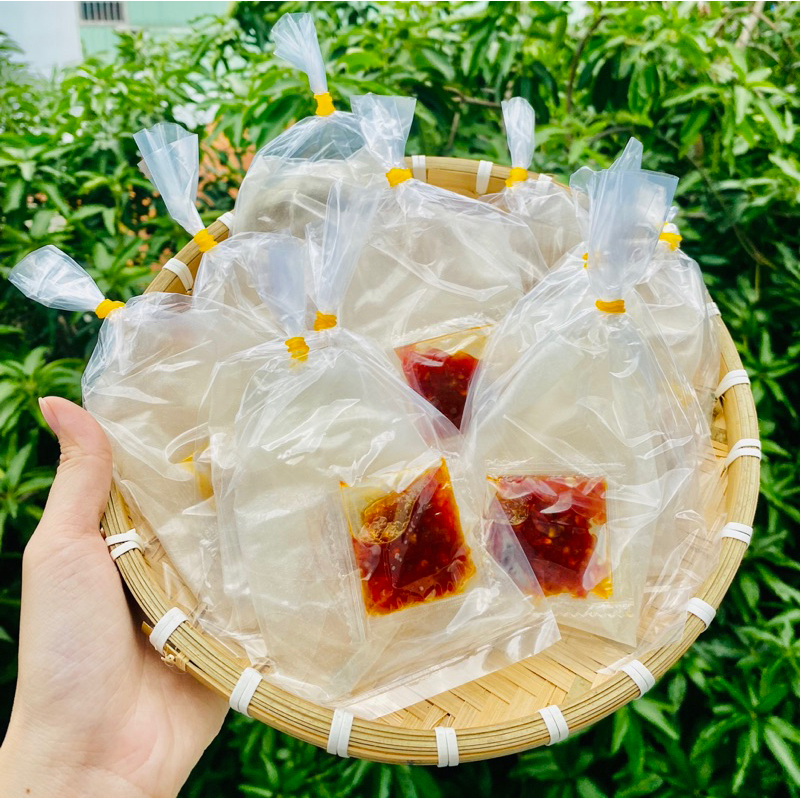 Combo 10 bịch bánh tráng phơi sương muối béo mini