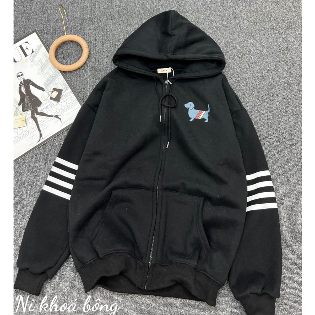 Áo khoác nỉ đẹp nhức nách