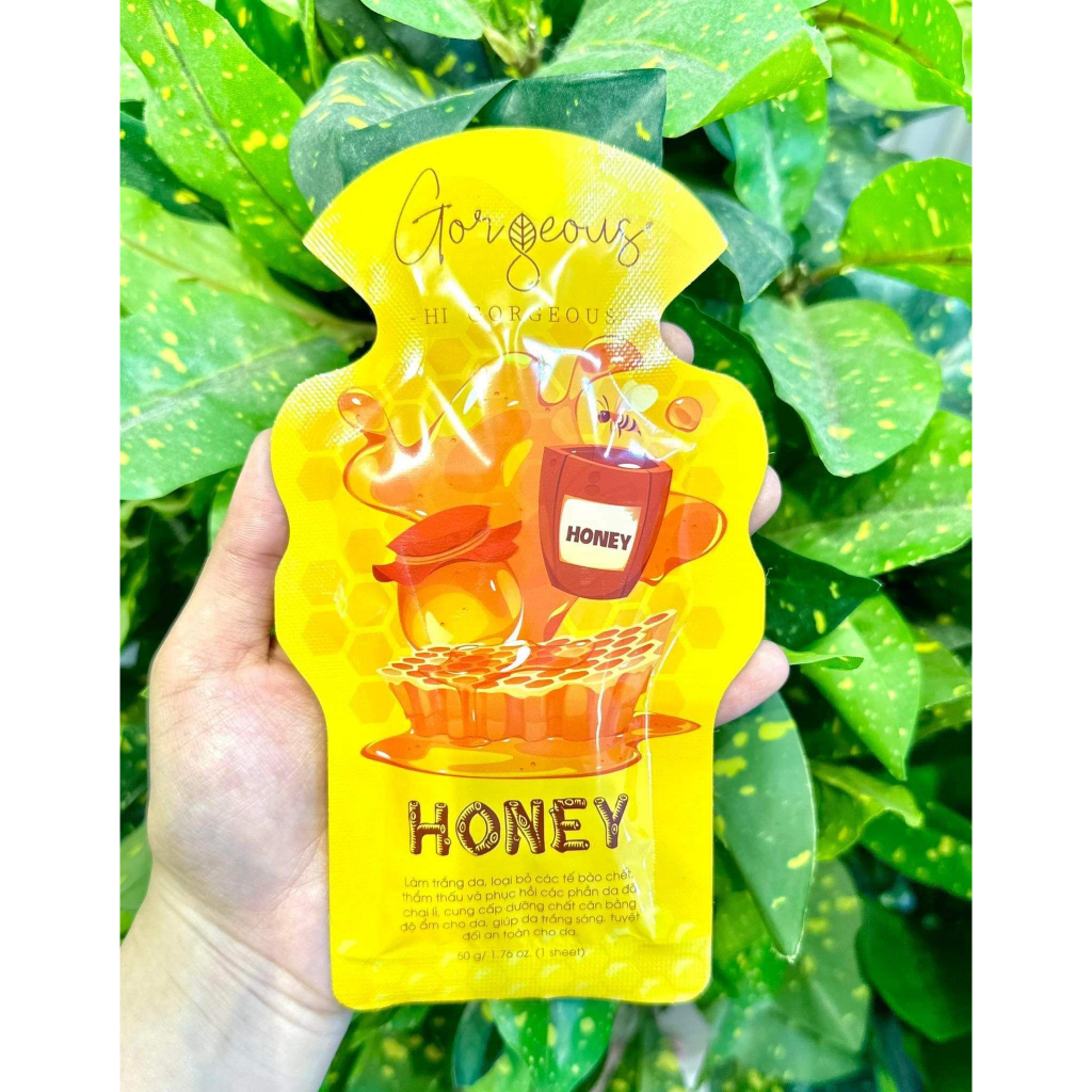 Kem tắm trắng mật ong toàn thân Múi Xù GORGEOUS, set tắm trắng body dưỡng ẩm dưỡng trắng da 1 gói 50gr