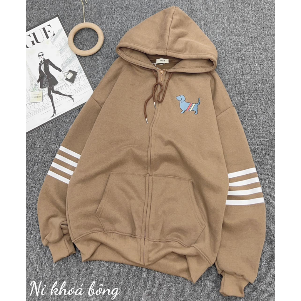 Áo khoác nỉ đẹp nhức nách