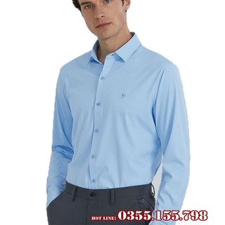 Áo sơ mi pierre cardin logo thêu