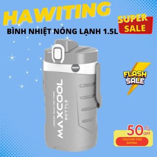 Bình nước giữ nhiệt nhựa duy tân maxcool 1 lít