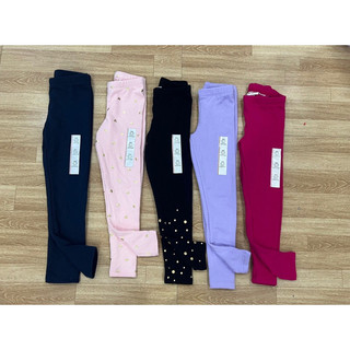 Quần legging nỉ lông bé gái xuất dư cat & jack 3-18