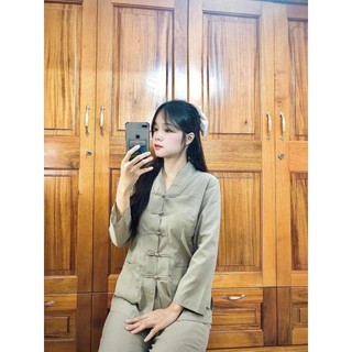 La Hán nữ.đồ lam đi chùa.đồ phật tử