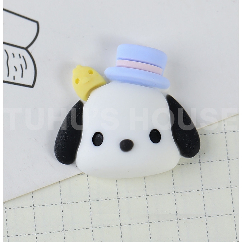 Sticker 3D Pochacco decor bình ly giữ nhiệt, miếng dán hoạt hình trang trí cốc nước dễ thương - HUNONA