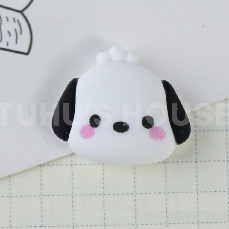 Sticker 3D Pochacco decor bình ly giữ nhiệt, miếng dán hoạt hình trang trí cốc nước dễ thương - HUNONA