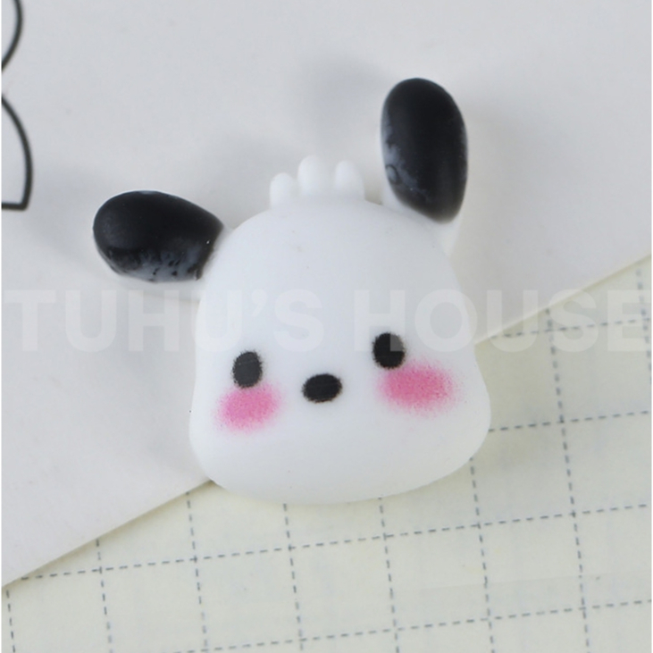 Sticker 3D Pochacco decor bình ly giữ nhiệt, miếng dán hoạt hình trang trí cốc nước dễ thương - HUNONA