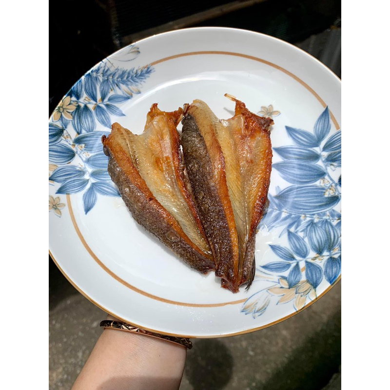 500gram khô cá lóc cửng nguyên con phơi 4 nắng