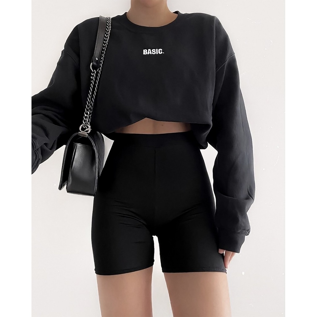Quần Legging short nử co giãn Freesize US