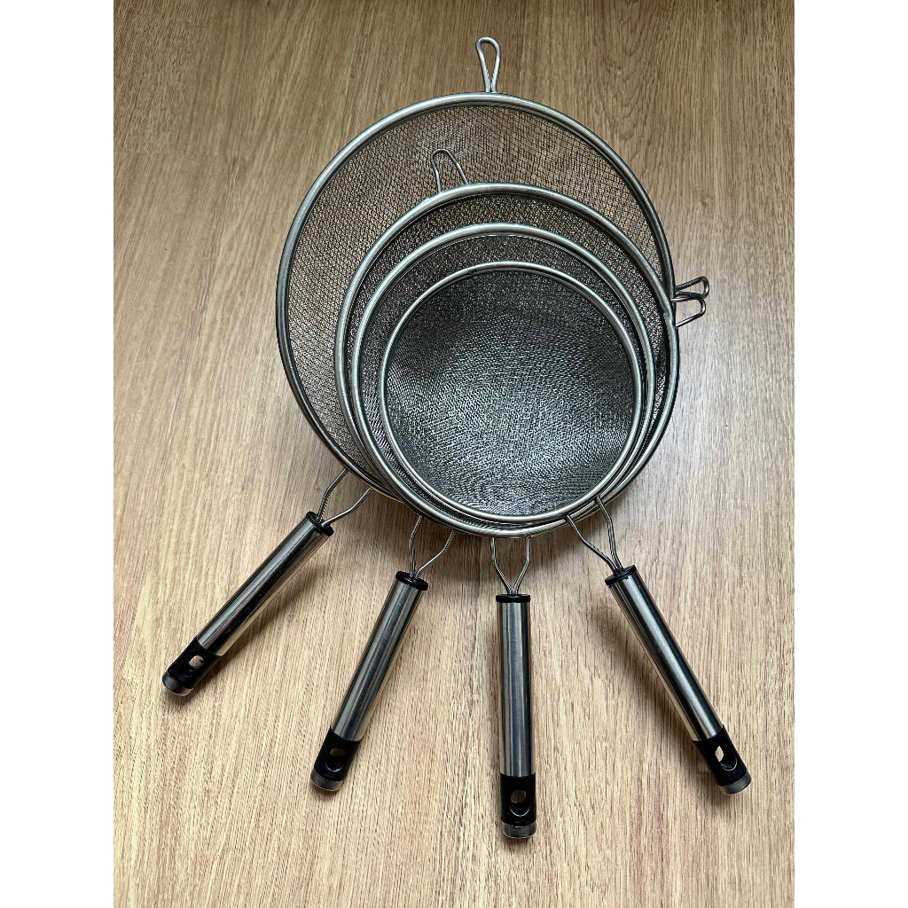 Rây lọc siêu mịn 2 lớp chất liệu Inox cao cấp-lọc cháo, sữa hạt, cua tiện dụng, lọc sữa hạt hay đơn giản là lọc hột cam