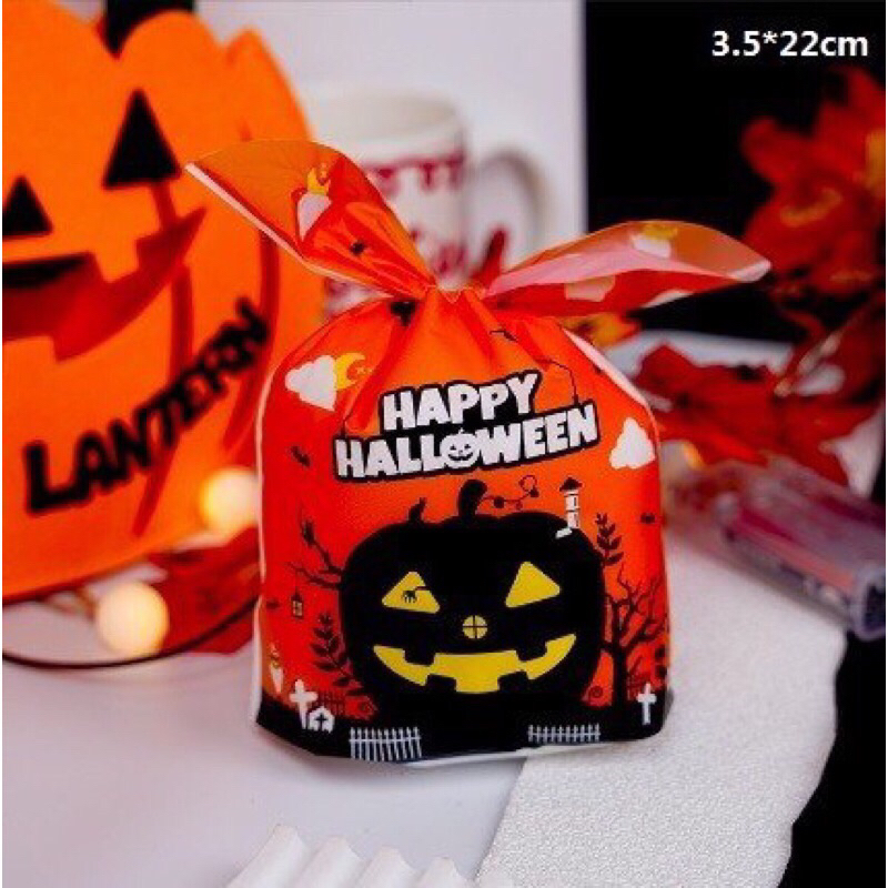 Combo 5 Túi nilon Halloween đựng kẹo