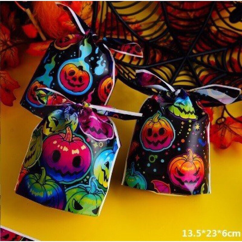 Combo 5 Túi nilon Halloween đựng kẹo