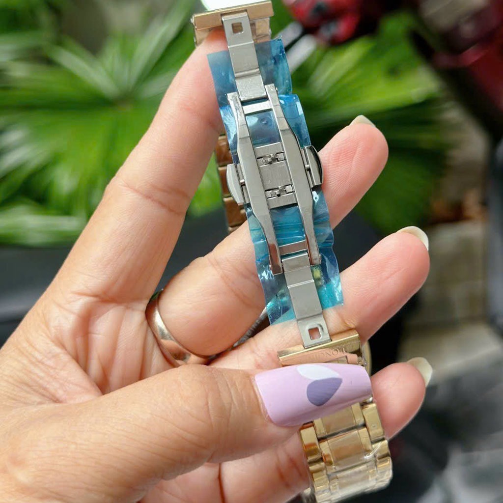 Đồng hồ nam nữ longines mặt tròn dây thép đúc, khoá bấm, kinh shaphire cao cấp, sang trọng, chống nước, bảo hành 12tháng