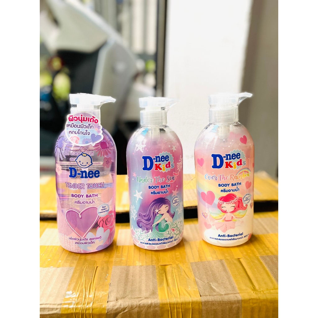 Sữa tắm D-nee Kids cho trẻ Thái Lan 450ml - An toàn dịu nhẹ cho da