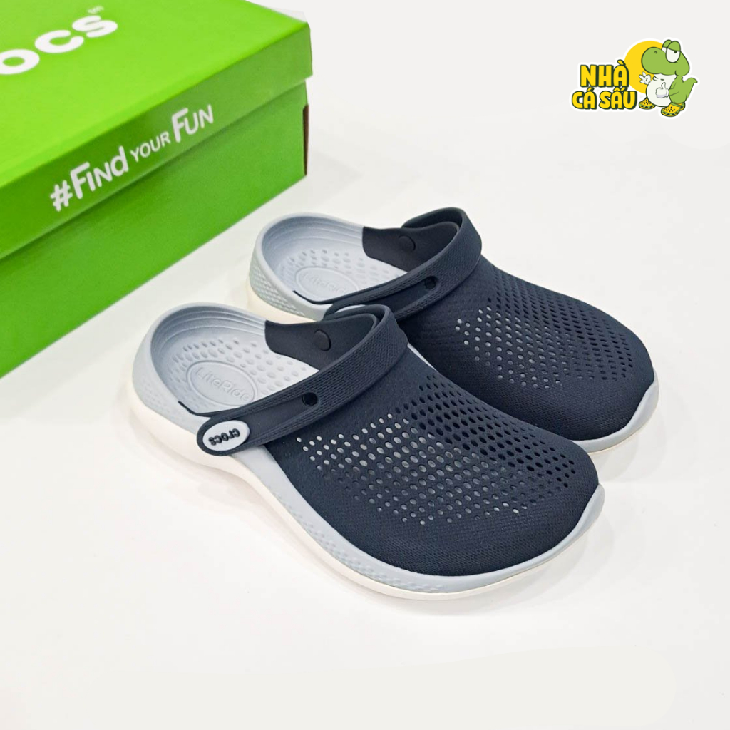 Dép crocs literide 360 clogs unisex êm nhẹ, dép sục crocs literide 360 nam nữ dư xịn made in Vietnam