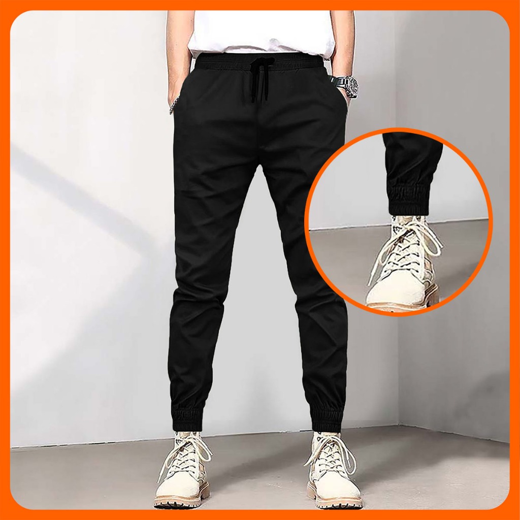 Quần Jogger KAKI UNISEX Cơ Bản Nam Nữ Đều Mặc Được