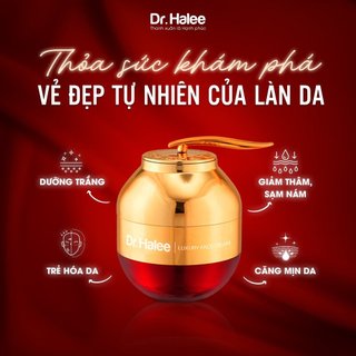 Combo Dưỡng Trắng Và Bảo Vệ Da DRHALEE (Kem Ruby Lựu Đỏ Ngày Đêm & Kem Chống Nắng Lựu Đỏ)