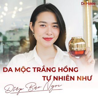 Combo Dưỡng Trắng Và Bảo Vệ Da DRHALEE (Kem Ruby Lựu Đỏ Ngày Đêm & Kem Chống Nắng Lựu Đỏ)