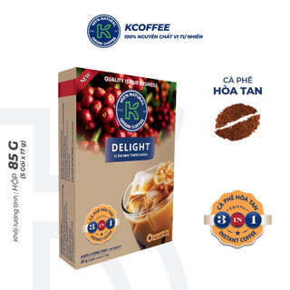 Cà phê hòa tan k delight 3in1 85g - hộp 5 gói